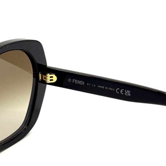 New, FENDI Sunglasses FE40112I 01F Authentic - Picture 9 of 12